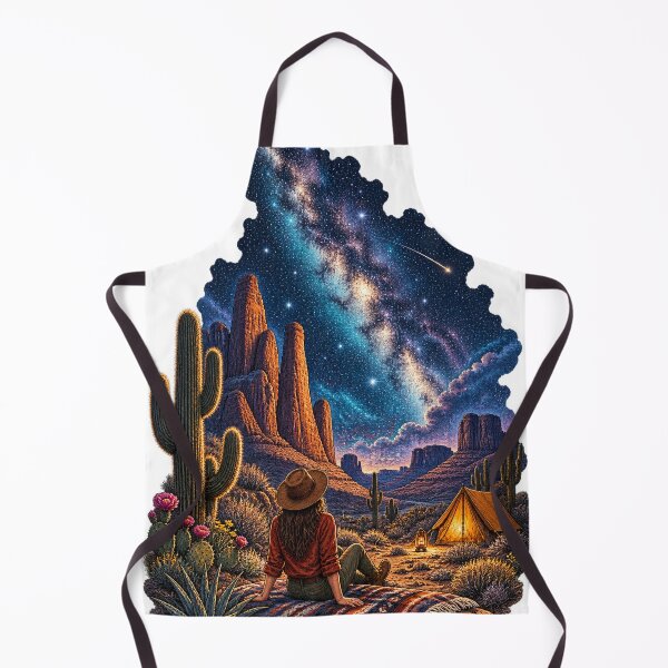 Item preview, Desert Stargazing – Milky Way Camping Adventure designed and sold by CarrotBadminton.