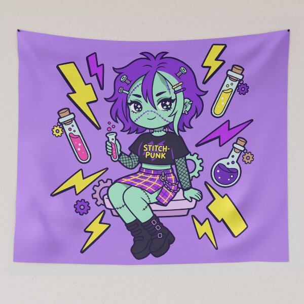 Item preview, Cute Kawaii Monster Girl designed and sold by JEMAR Designs.