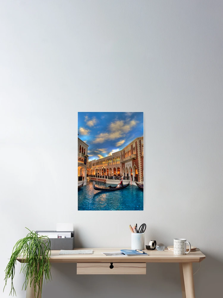 Thumbnail 2 of 3, Poster, LAS VENICEGAS designed and sold by MIGHTY TEMPLE IMAGES.