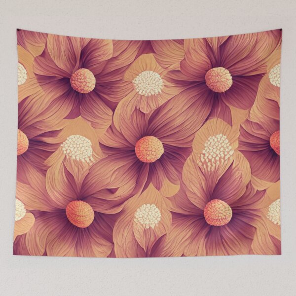 Item preview, Retro Style Flowers and Petals  designed and sold by shelteredinside.