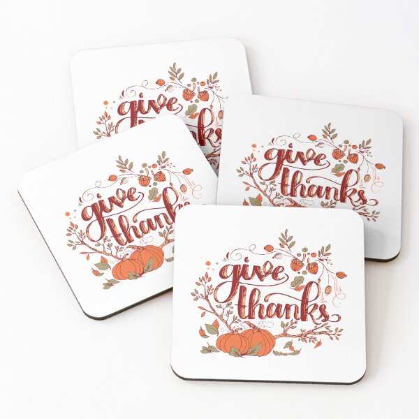 Item preview, Give Thanks Thanksgiving Pumpkins Typography designed and sold by SolutionsArt.