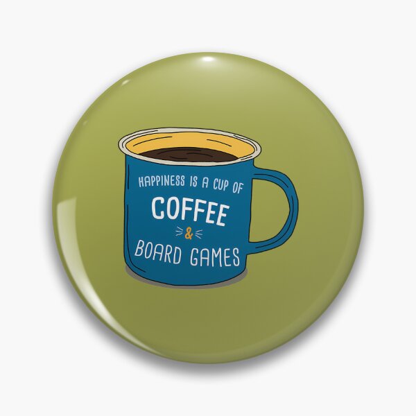 Item preview, Board Games  Coffee Is Happiness designed and sold by BernardesShirt.