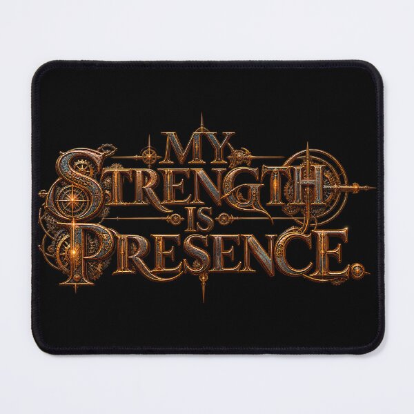 Item preview, My strength is presence.(Steampunk Version) designed and sold by MaxDreamsArt.