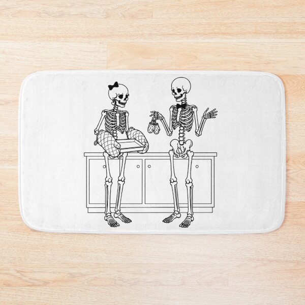 Item preview, Skeleton Couple Dinner Decisions designed and sold by Qenlo.