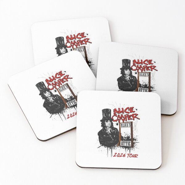 Item preview, A l i c e C o o p e r  Alice’s Attic Music Tour 2026 designed and sold by Demodomodo.