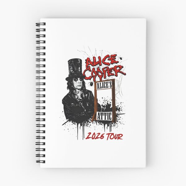 Item preview, A l i c e C o o p e r  Alice’s Attic Music Tour 2026 designed and sold by Demodomodo.