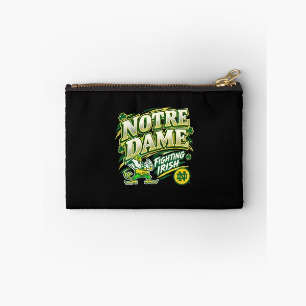 Item preview, Notre Dame Fighting Irish Leprechaun Mascot ND Monogram designed and sold by Dravienart.
