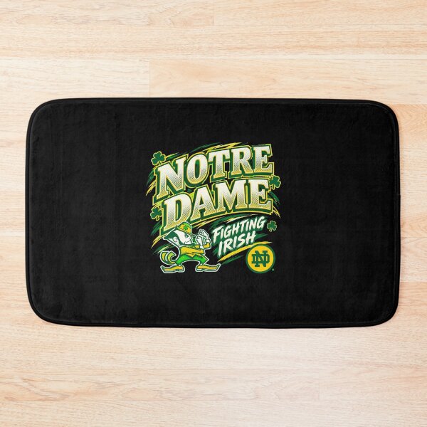 Item preview, Notre Dame Fighting Irish Leprechaun Mascot ND Monogram designed and sold by Dravienart.