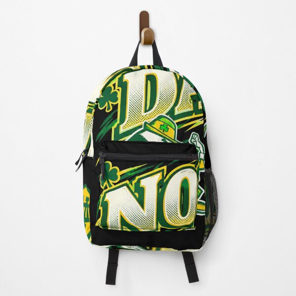 Item preview, Notre Dame Fighting Irish Leprechaun Mascot ND Monogram designed and sold by Dravienart.