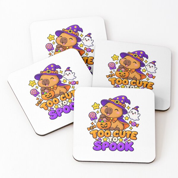 Item preview, Cute Halloween Capybara – Too Cute to Spook designed and sold by CapybaraTravels.