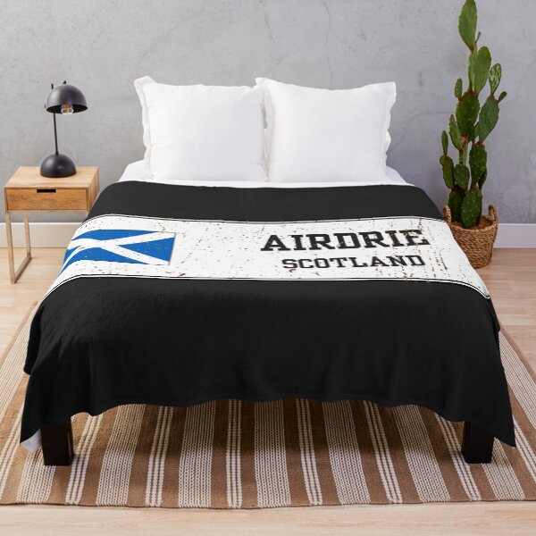Item preview, Airdrie Scotland Vintage Street Sign Rusted Metal Plate designed and sold by jeshands.