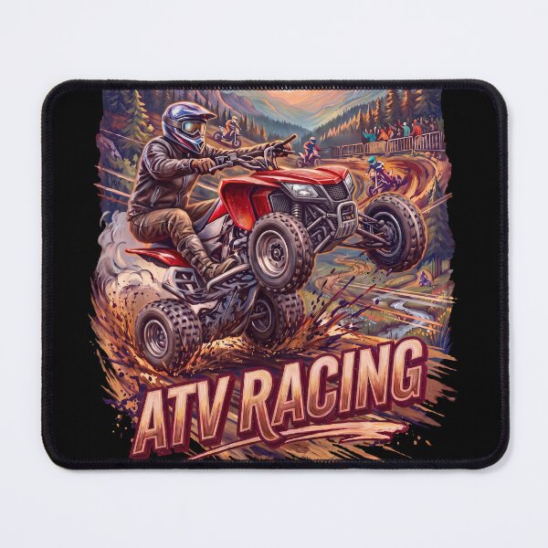 Item preview, ATV Quad Racing Sunset First Place Freestyle designed and sold by offroadstyles.