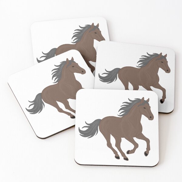 Item preview, Majestic Brown Horse Illustration designed and sold by muhammadkhafidh.
