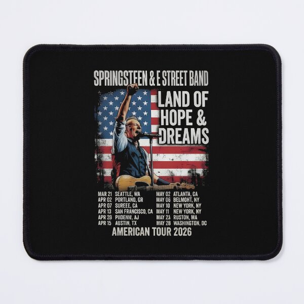 Item preview, B r u c e S p r i n g s t e e n American Tour 2026 designed and sold by Demodomodo.