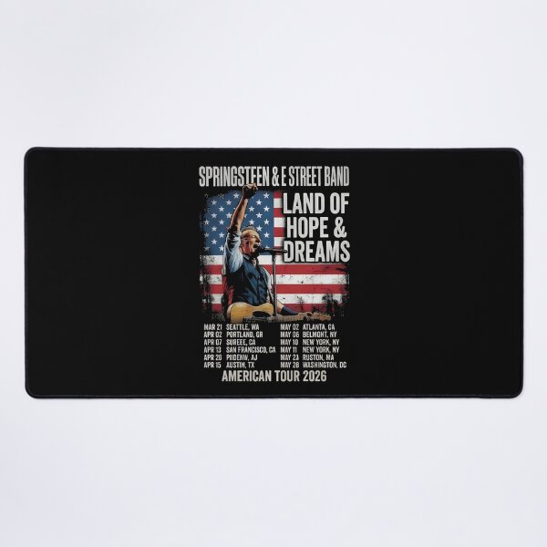 Item preview, B r u c e  S p r i n g s t e e n American Tour 2026 designed and sold by Demodomodo.