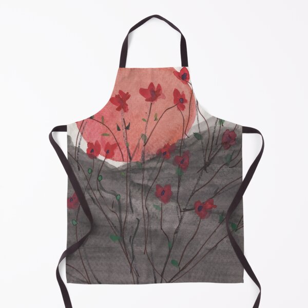 Item preview, Sunset & Red flowers designed and sold by SunnyOneStudio.