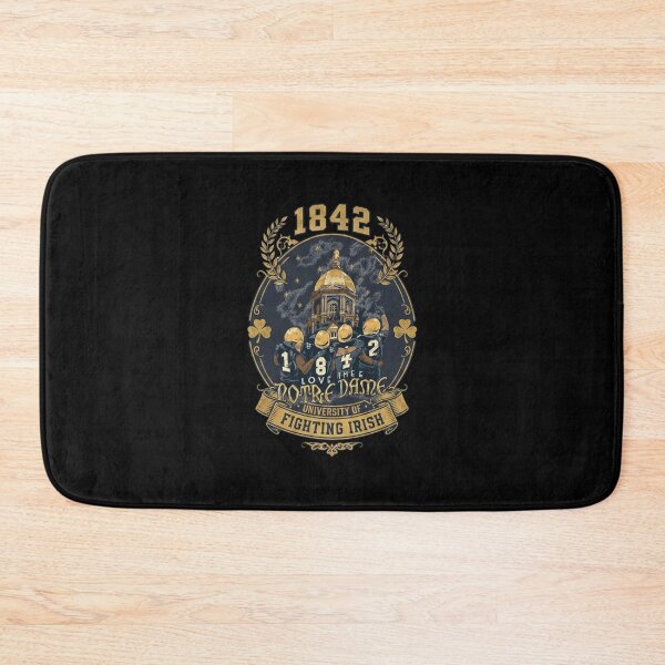 Item preview, Notre Dame Fighting Irish 1842 Golden Dome Players Crest designed and sold by Dravienart.