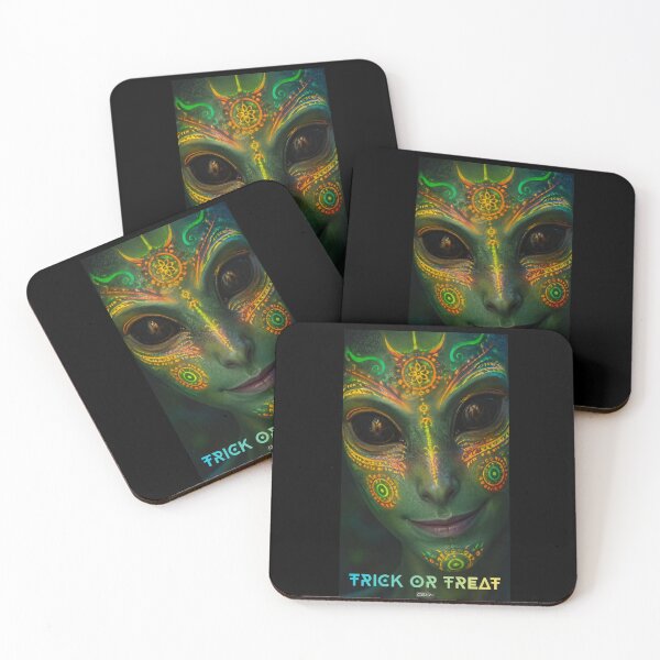 Item preview, UFO Halloween Collection - Trick or Treat - designed and sold by CG17s.