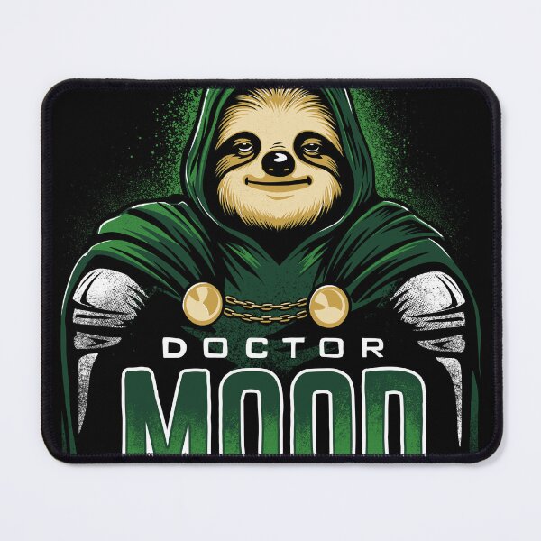 Item preview, Doctor Mood Lazy Sloth Armored designed and sold by danhoodstudio.