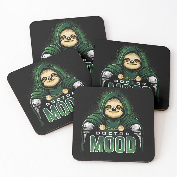Item preview, Doctor Mood Lazy Sloth Armored designed and sold by danhoodstudio.