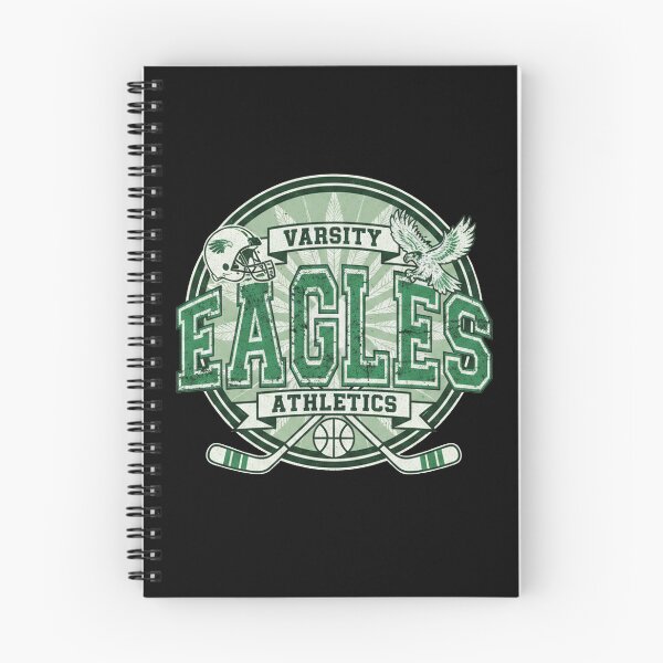 Item preview, Varsity Eagles Athletics Helmet Hockey Sticks Basketball Crest designed and sold by Dravienart.