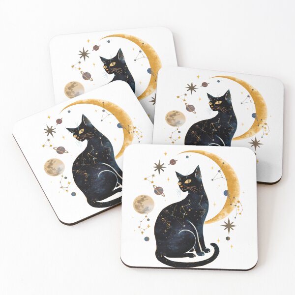 Item preview, Celestial Cat designed and sold by catcurio.