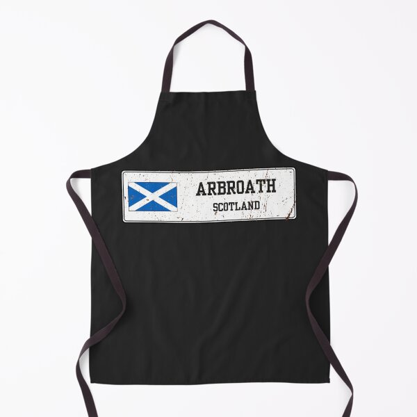 Item preview, Arbroath Scotland Vintage Street Sign Rusted Metal Plate designed and sold by jeshands.