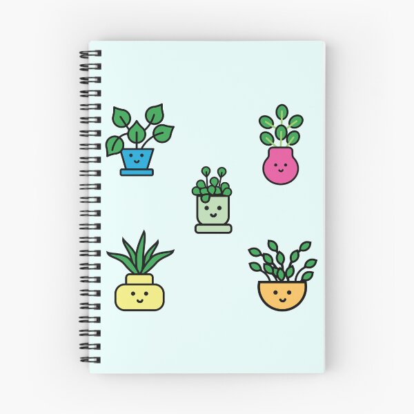 Item preview, Cute Kawaii Potted Houseplants Collection designed and sold by Art Club 99.