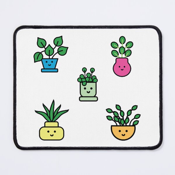 Item preview, Cute Kawaii Potted Houseplants Collection designed and sold by Art Club 99.