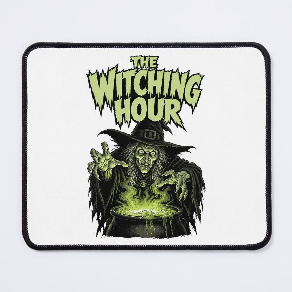 Item preview, The Witching Hour - Classic Horror Vintage Witch & Cauldron designed and sold by emiliacreations.