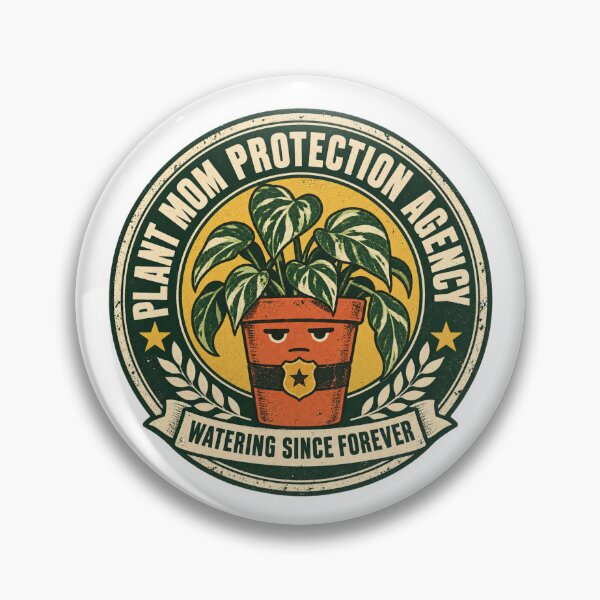 Item preview, Plant Mom Protection Agency Parody Logo Tee designed and sold by Inkworksbyshery.
