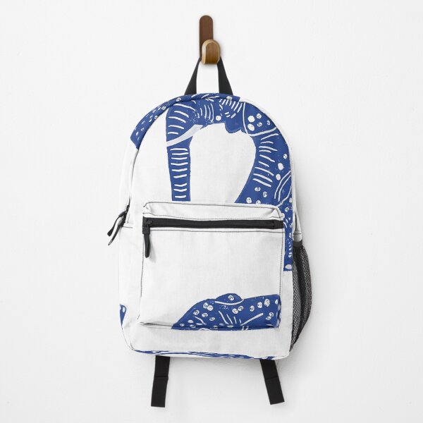 Item preview, Blue Polka Dot Elephant Illustration designed and sold by cynthiasholma.
