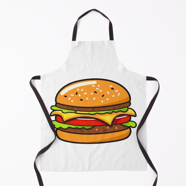 Item preview, Cute Burger Food Illustration  designed and sold by LunaVales.