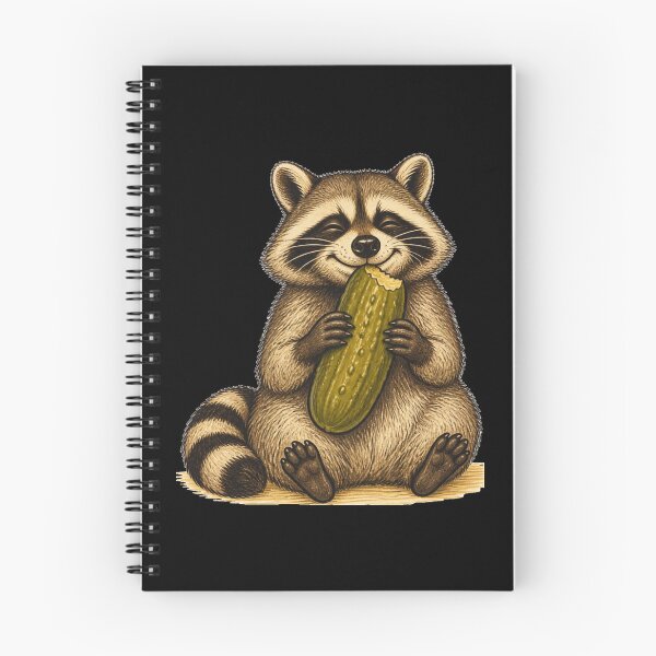 Item preview, Raccoon Eating Pickles designed and sold by AMCreatix.