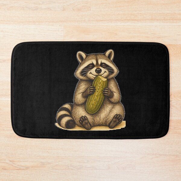 Item preview, Raccoon Eating Pickles designed and sold by AMCreatix.