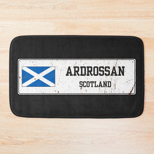 Item preview, Ardrossan Scotland Vintage Street Sign Rusted Metal Plate designed and sold by jeshands.