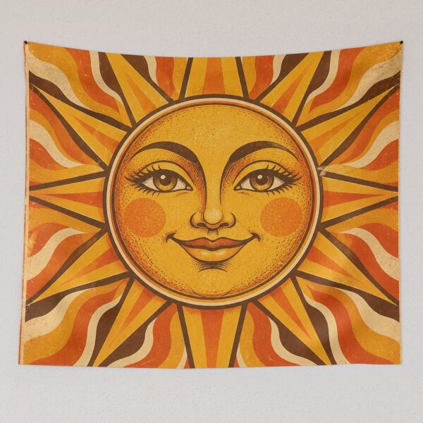 Item preview, Groovy Vintage Sun designed and sold by i-corp.