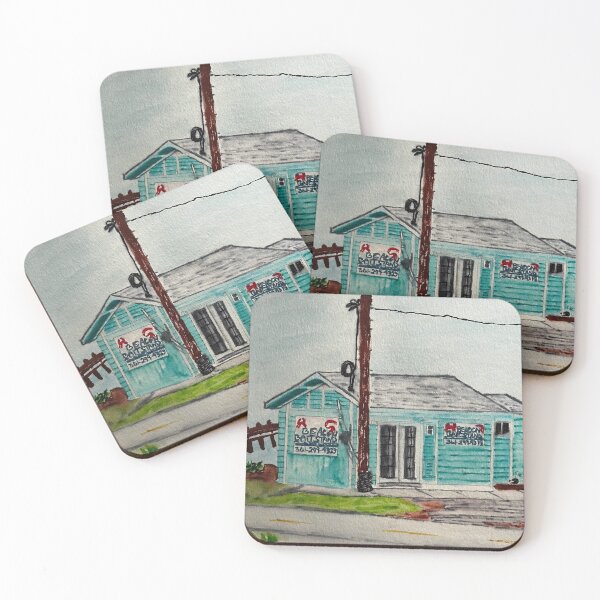 Item preview, Beach Bait Stand Watercolor designed and sold by BirdandaBrush.