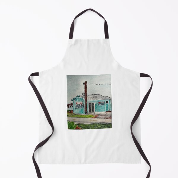 Item preview, Beach Bait Stand Watercolor designed and sold by BirdandaBrush.