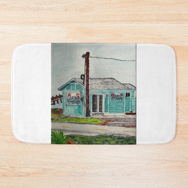 Item preview, Beach Bait Stand Watercolor designed and sold by BirdandaBrush.