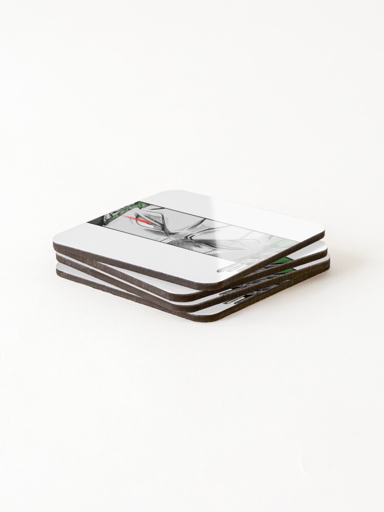 Thumbnail 4 of 5, Coasters (Set of 4), Zoro rectangle designed and sold by Razakaa.