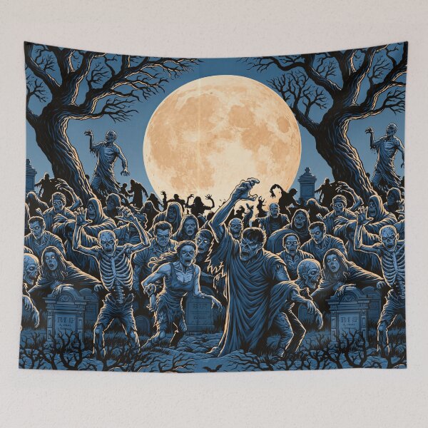 Item preview, Zombie Moon designed and sold by Pixel-Lair.