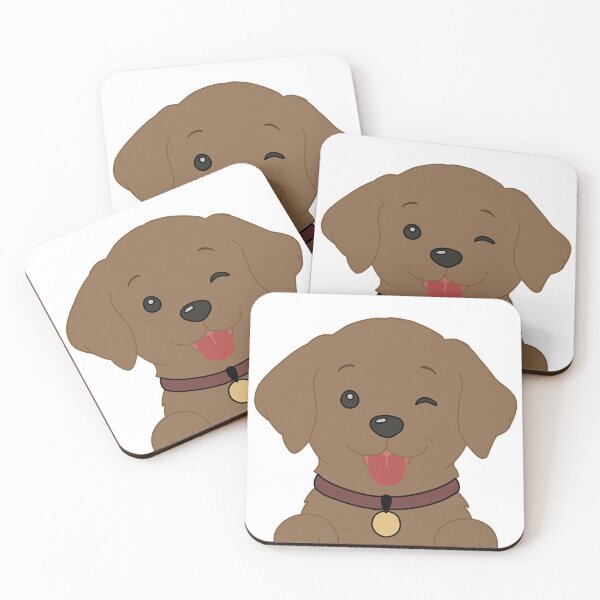Item preview, Cute Brown Puppy Kawaii Dog Cartoon designed and sold by muhammadkhafidh.