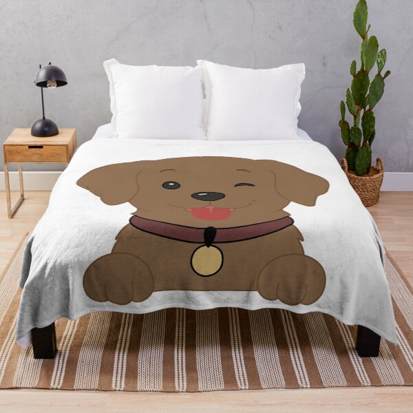 Item preview, Cute Brown Puppy Kawaii Dog Cartoon designed and sold by muhammadkhafidh.