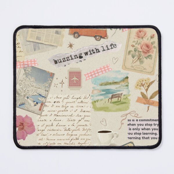Item preview, Vintage Scrapbook Nostalgia Collage designed and sold by DoobleU.