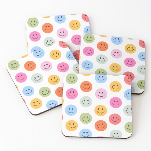 Item preview, Colorful Smiley Face Pattern Cute Happy Emoji Aesthetic Fun Design designed and sold by PRFashions.