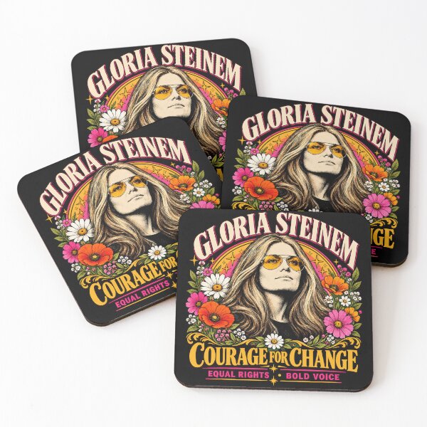 Item preview, Gloria-Steinem Courage For Change Retro designed and sold by Polarfxd.