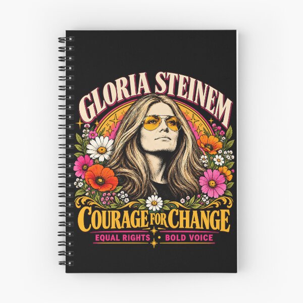 Item preview, Gloria-Steinem Courage For Change Retro designed and sold by Polarfxd.