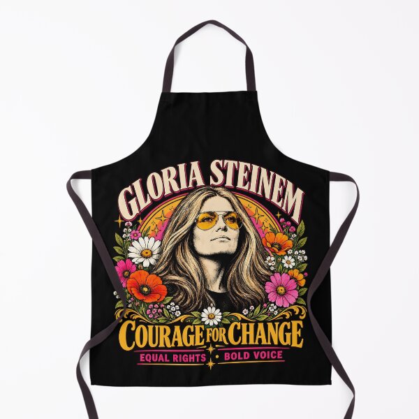 Item preview, Gloria-Steinem Courage For Change Retro designed and sold by Polarfxd.