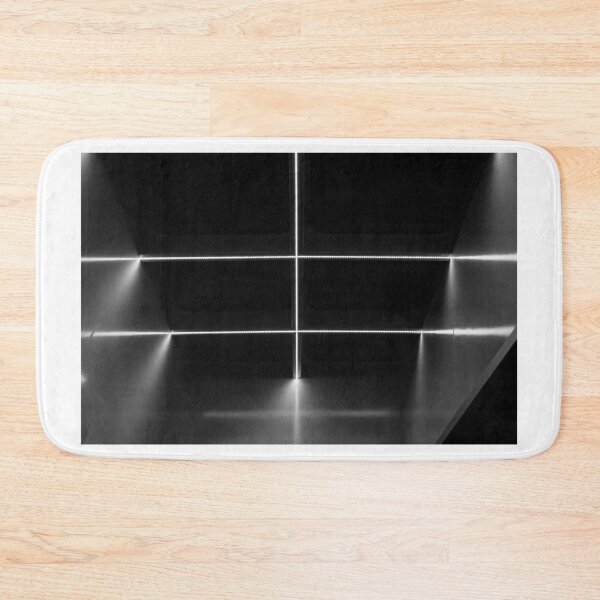 Item preview, Monochrome Elevator Interior With Bright Light Lines Creating Modern Minimalist Architecture Look designed and sold by Nmallia.